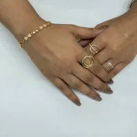 دستبند طرح طلا جواهراتی|بدلیجات|اهواز, نادری|دیوار