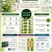 سرمایه گذاری در گلخانه کشت عمودی خودگردان