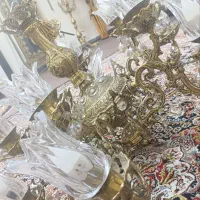 لوستر برنز|لوستر و چراغ آویز|میانه, |دیوار