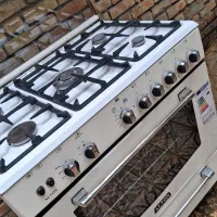 اجاق گاز لعابرسفید آلتون ایتالیا مجهز به کانوکشن