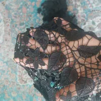 پارچه گیپورمشکی مجلسی|لباس|تهران, اتابک|دیوار