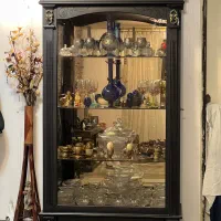 ویترین طرح ورساچه چوب درجه یک
