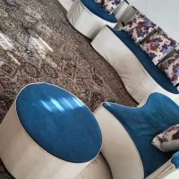 مبل ۵ نفره|مبلمان خانگی و میز عسلی|فولادشهر, مسکن مهر فولادشهر|دیوار