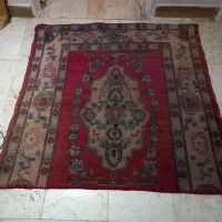 تکه فرش قدیمی سنگین دست بافت ۱۲۰ در ۱۱۰|فرش|کرج, ساماندهی|دیوار