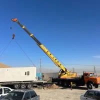 اجاره جرثقیل ۲۵ تن دکل بلند با جیم|خدمات حمل و نقل|تهران, وردآورد|دیوار