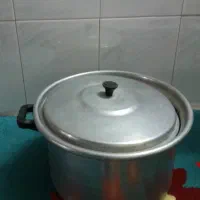 سینی و قابلمه روحی قدیمی جنس ضخیم