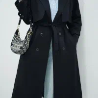 تولیدی لباس زنانه بارونی بلند