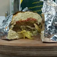 فست فود پاستا چیکن آلفردو و ساندویچ همبرگر دستی|کافیشاپ و رستوران|چناران, |دیوار