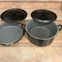 دیگ و ماهیتابه بزرگ