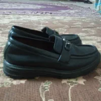 کفش مردانه چرم مصنوعی جنس محکم تمیز کم کار درحدنو|کیف، کفش، کمربند|مشهد, عبادی|دیوار