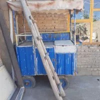 ارابه برای فروش سیب زمینی کبابی