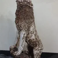 فروش مجسمه دکوری گرگ