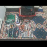 ابزار و آچار جعبه بکس و دریل چکشی رونیکس