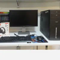 کیس Green و مانیتور crt ال جی