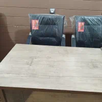 فروش میز صندلی و مبلمان اداری دفتری کاملا در حد نو|مبلمان اداری|ابهر, |دیوار