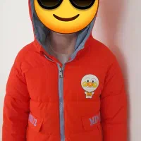 کاپشن بچه گانه