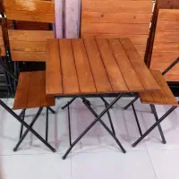 میز صندلی ناهارخوری چوب روس