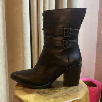 بوت ترک مشکی نوک تیز