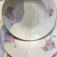 بشقاب و خورشت خوری چینی
