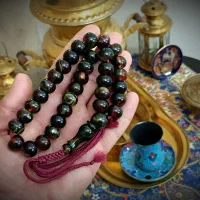 تسبیح 33 دانه کهربا پرچمی|بدلیجات|تهران, شوش|دیوار