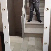 آینه قدی چراغ دار