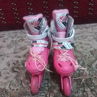 اسکیت دخترانه صورتی نو