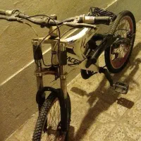 دوچرخه 24دنده،کمک فنر، عقب وجلو دیسک المنیوم