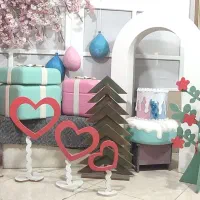 فروش تعدادی دکور و بکدراپ فون  آتلیه