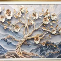 قاب برجسته دکوراتیو