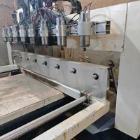 سی ان سی چوب 8 کله روتاری منبت کاری|ماشینآلات صنعتی|گرمدره, |دیوار