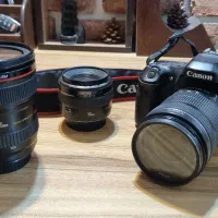 دوربین کنون 80d با لنز