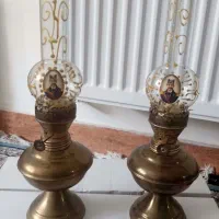دو عدد چراغ نفتی