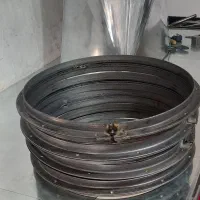 پخش لوله گلخانه گالوانیزه بخاری اسپیرال|مصالح و تجهیزات ساختمان|قیامدشت - خاورشهر, |دیوار