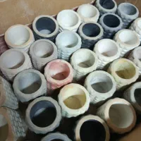 گلدان|گل و گیاه طبیعی|سامن, |دیوار