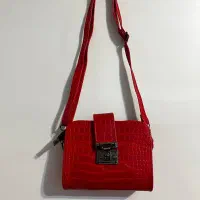 کیف چرم شبرو قرمز|کیف، کفش، کمربند|شاهین‌شهر, اقبال لاهوری|دیوار