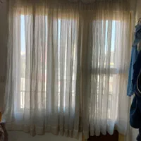 پرده توری ۱۹۰در ۱۸۰ سانتی متر|پرده، رانر، رومیزی|تهران, خرمشهر|دیوار