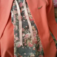 بلوز و شلوار دخترانه نونو 400 .ساک 100.عروسک 400