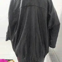 کت چرم استر پلنگی در حد نو|لباس|گلستان (تهران), |دیوار