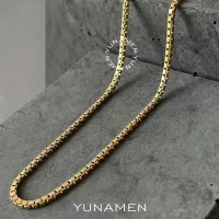 زنجیر طلای مردانه گم شده