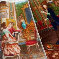 تابلو فرش دست بافت طرح شاعر جوان|تابلو فرش|تهران, نظامآباد|دیوار