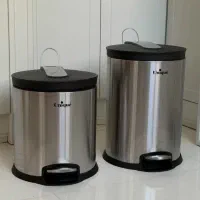 سطل زباله استیل یونیک (نو)