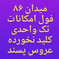 میدان۸۶/آپارتمان۶۶ متر تک واحدکلیدنخورده عروس پسند|اجارهٔ آپارتمان|تهران, هفت حوض|دیوار