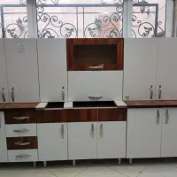 کابینت آماده آشپزخانه 3 متر زمینی 3 متر دیواری|مصالح و تجهیزات ساختمان|تهران, شکوفه (عبدل آباد)|دیوار