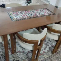 میز ناهارخوری و صندلی شش نفره