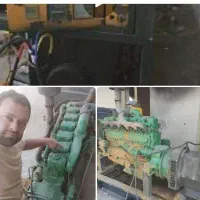 دیزل ژنراتوربرق70کاواموتور بنز911 خرید فروش اجاره|ماشین‌آلات صنعتی|قم, مهدیه|دیوار
