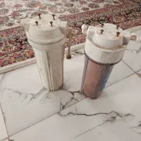 دو عدد پمپ تصفیه آب با لوازم