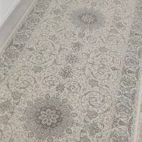 فرش کناره ۱۲۰۰ شانه گل برجسته نونو|فرش|همدان, |دیوار