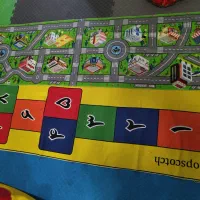 جاده و لی لی پارچه ای