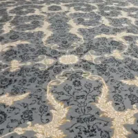 فرش طوسی طلایی