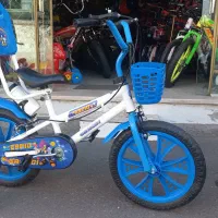 دوچرخه سایز ۱۶ سونیک با قمقمه و سبد آکبند|دوچرخه، اسکیت، اسکوتر|رشت, پیرکلاچای|دیوار